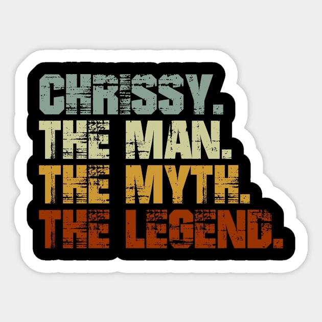 Chrissy Sticker by designbym